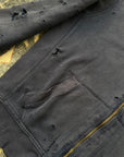 Vintage 1990s Polo Ralph Lauren Distressed Zip-up