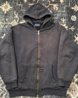 Vintage 1990s Dutch Harbor Gear Distressed Thermal Lined Zip-up