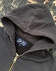 Vintage 1990s Dutch Harbor Gear Distressed Thermal Lined Zip-up