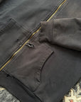 Vintage 1990s Dutch Harbor Gear Distressed Thermal Lined Zip-up
