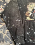 Vintage 1990s Indian Motorcycle Splattered Crewneck