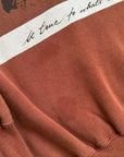 Vintage Pasta Be True To Whats Cool Crewneck