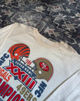 Vintage 1988 Super Bowl XXIII Bengals vs. 49ers Crewneck