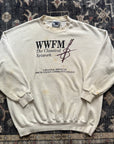 Vintage 1990s WWFM The Classical Network Mercer County Community College Crewneck