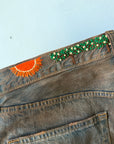 Kusakari Denim Shorts