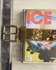 Vintage Ed Hardy Embroidered Belt