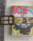 Vintage Leather Island Rock & Roll Belt