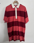 JW Anderson Striped Polo Short Sleeved Dress