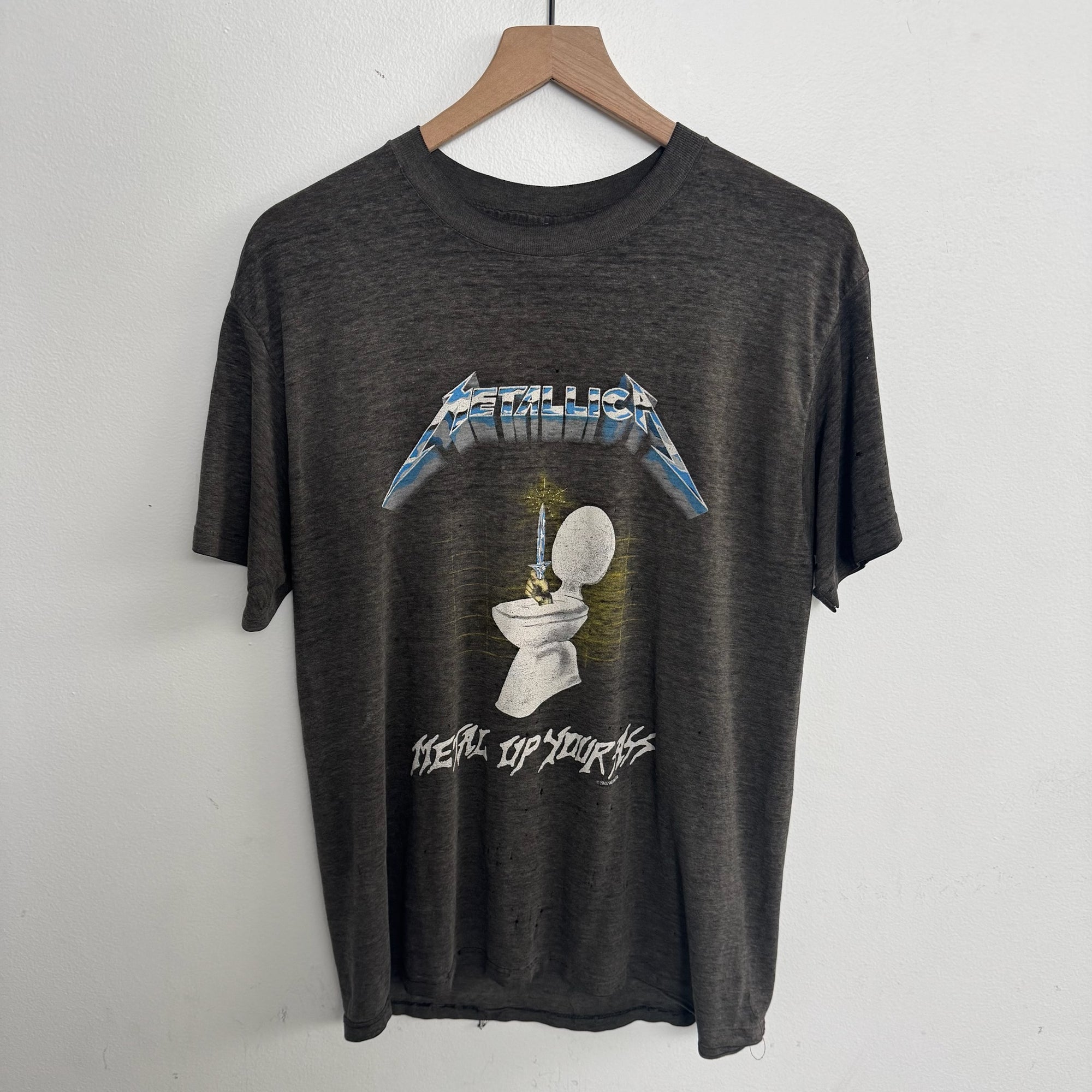 1987 Metallica Metal Up Your Ass Tee