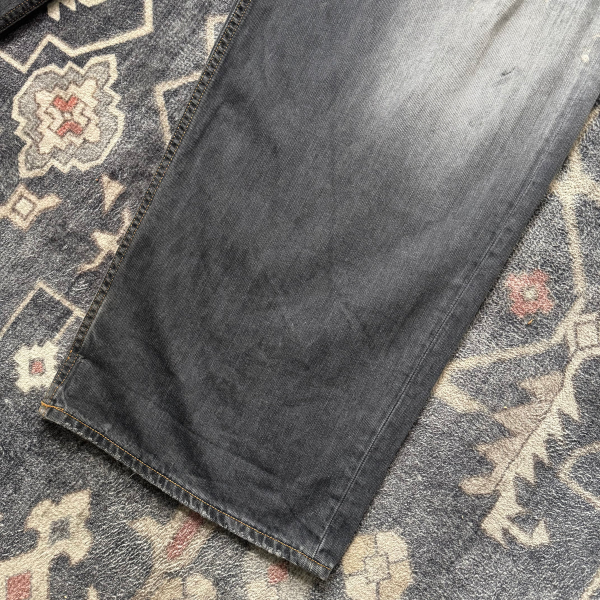 Acne Studios 2023M Black Trafalgar Denim
