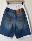 Jean Paul Gaultier Trompe-l’œil Denim Shorts