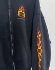 Balenciaga Burning Unity Cotton Hoodie