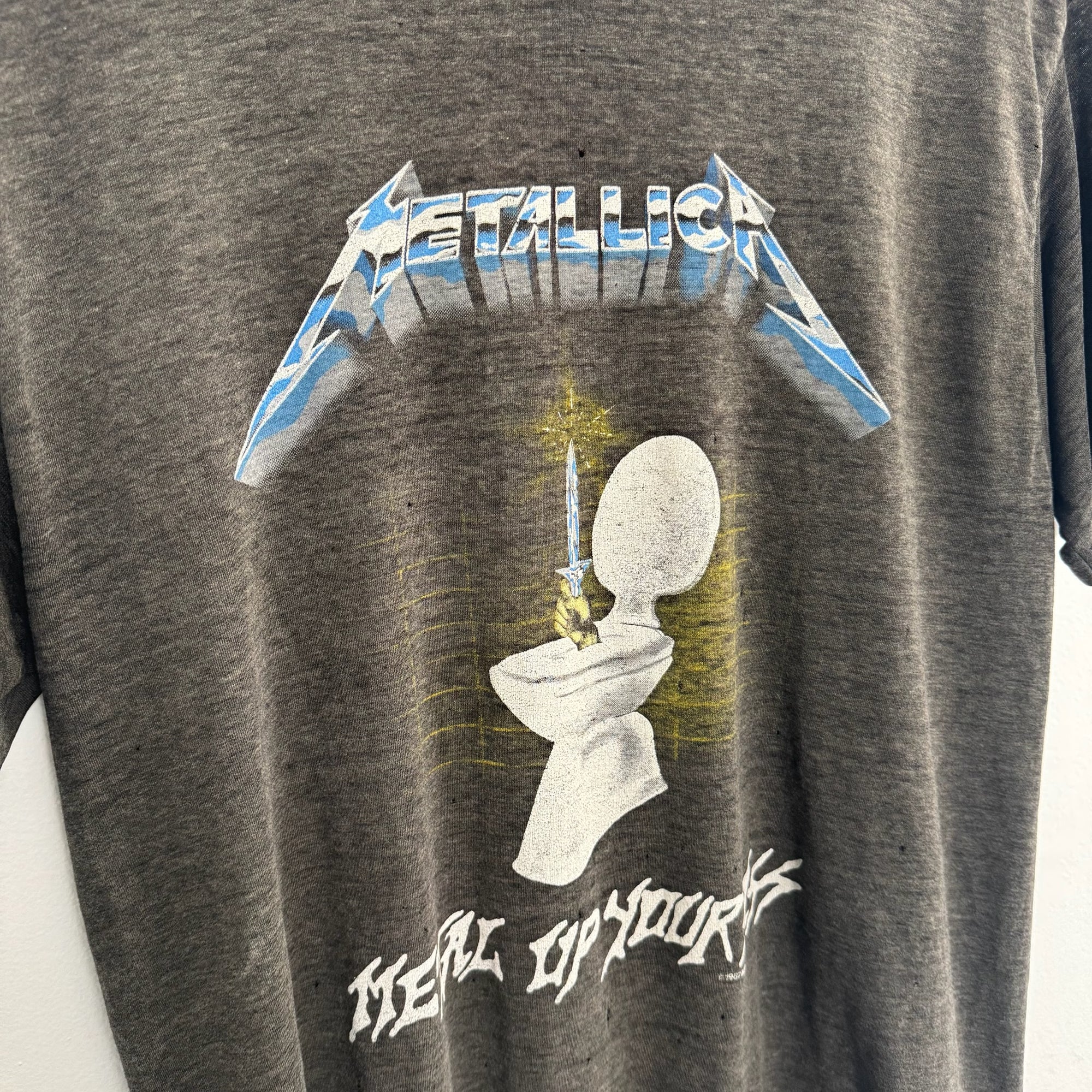 1987 Metallica Metal Up Your Ass Tee
