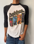 1986 Dokken Rockin American Concert Basebell Tee