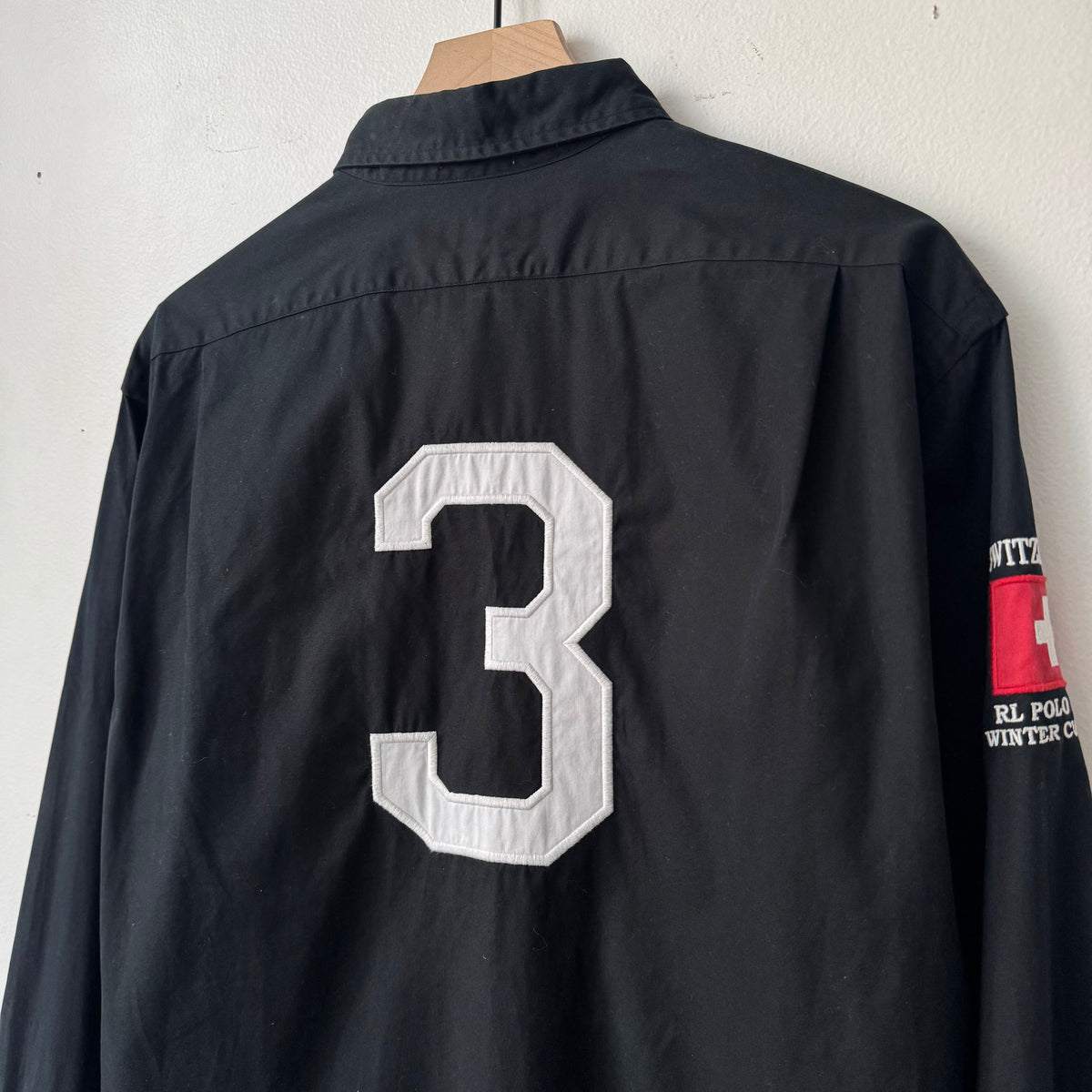 Polo Ralph Lauren Black Long-Sleeve Utility Shirt
