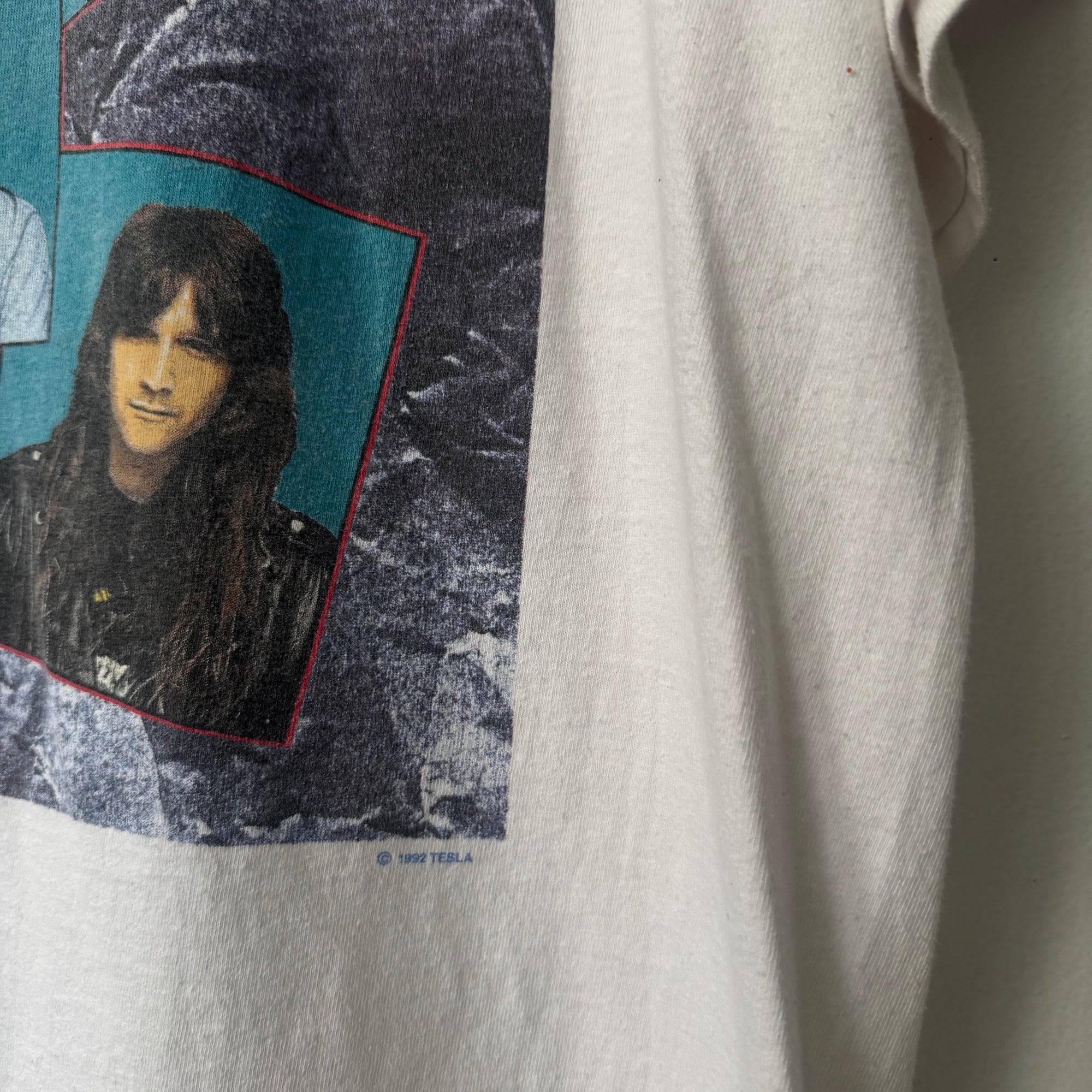 1992 Tesla Psychotic Supper Tour Shirt