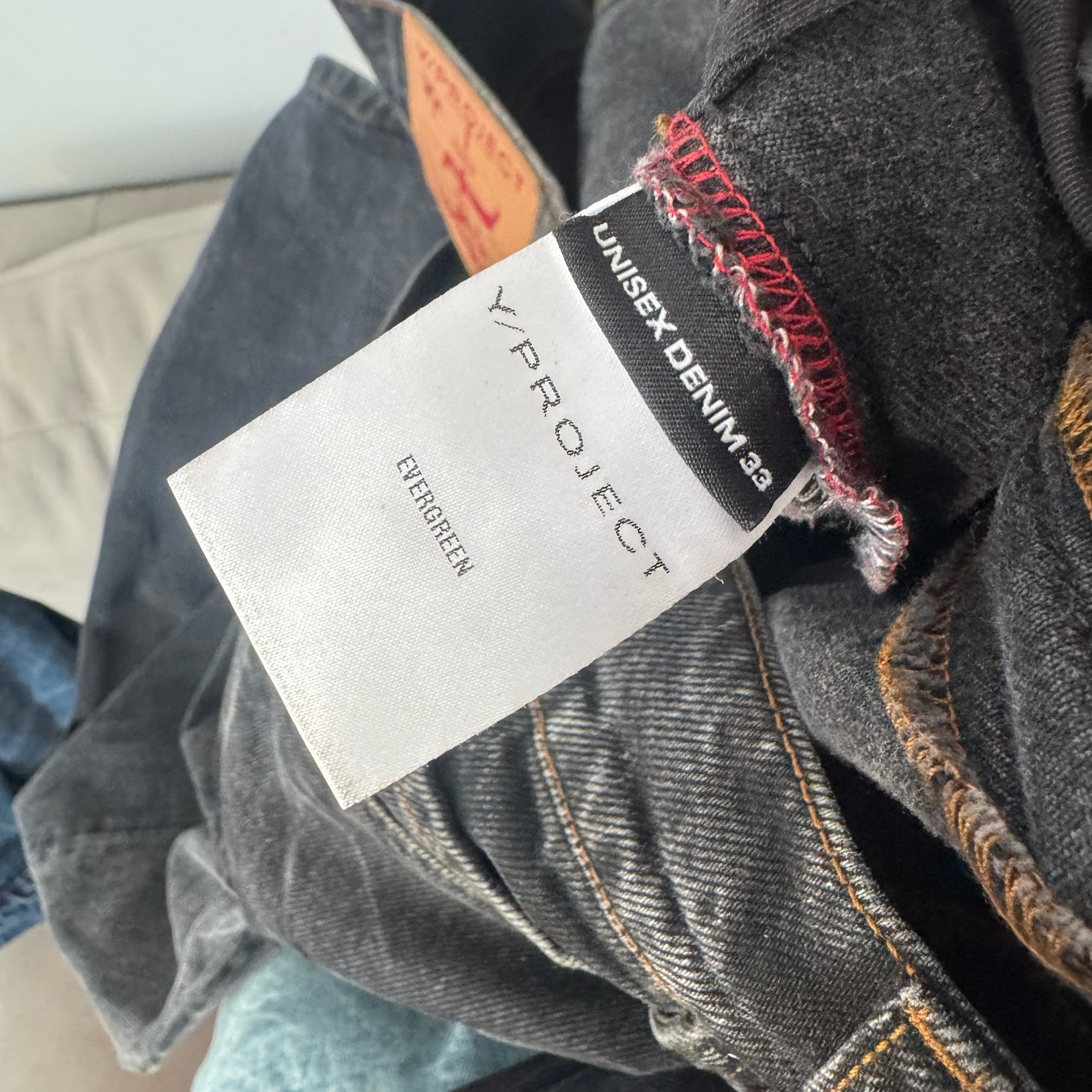 Y/Project Evergreen Wire Mid-Rise Straight Jeans