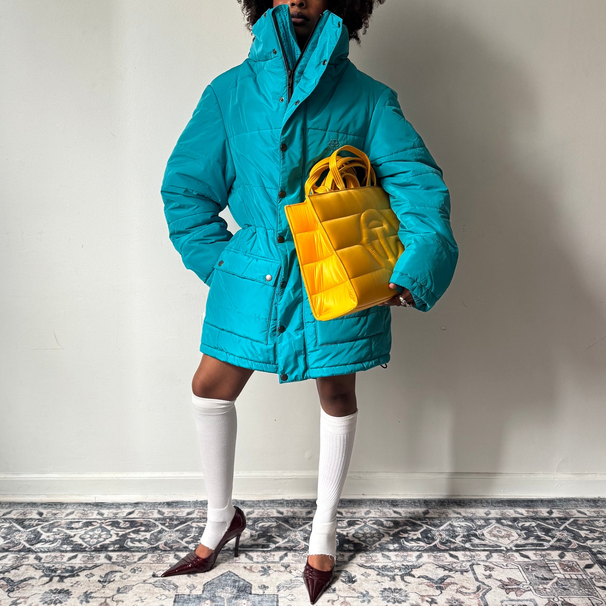 Balenciaga Incognito Quilted Parka