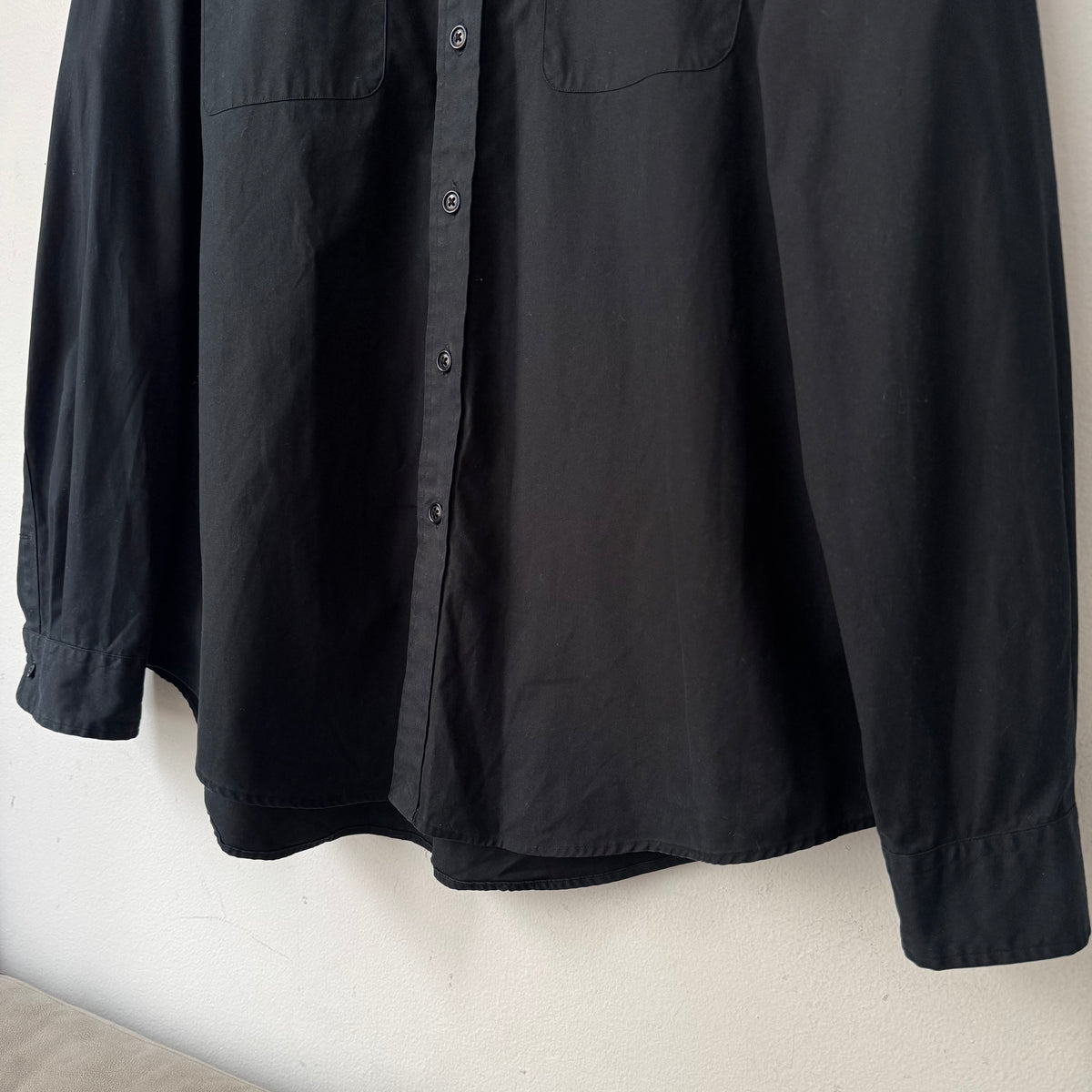 Polo Ralph Lauren Black Long-Sleeve Utility Shirt