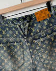 Louis Vuitton Rainbow Monogram Denim Shorts