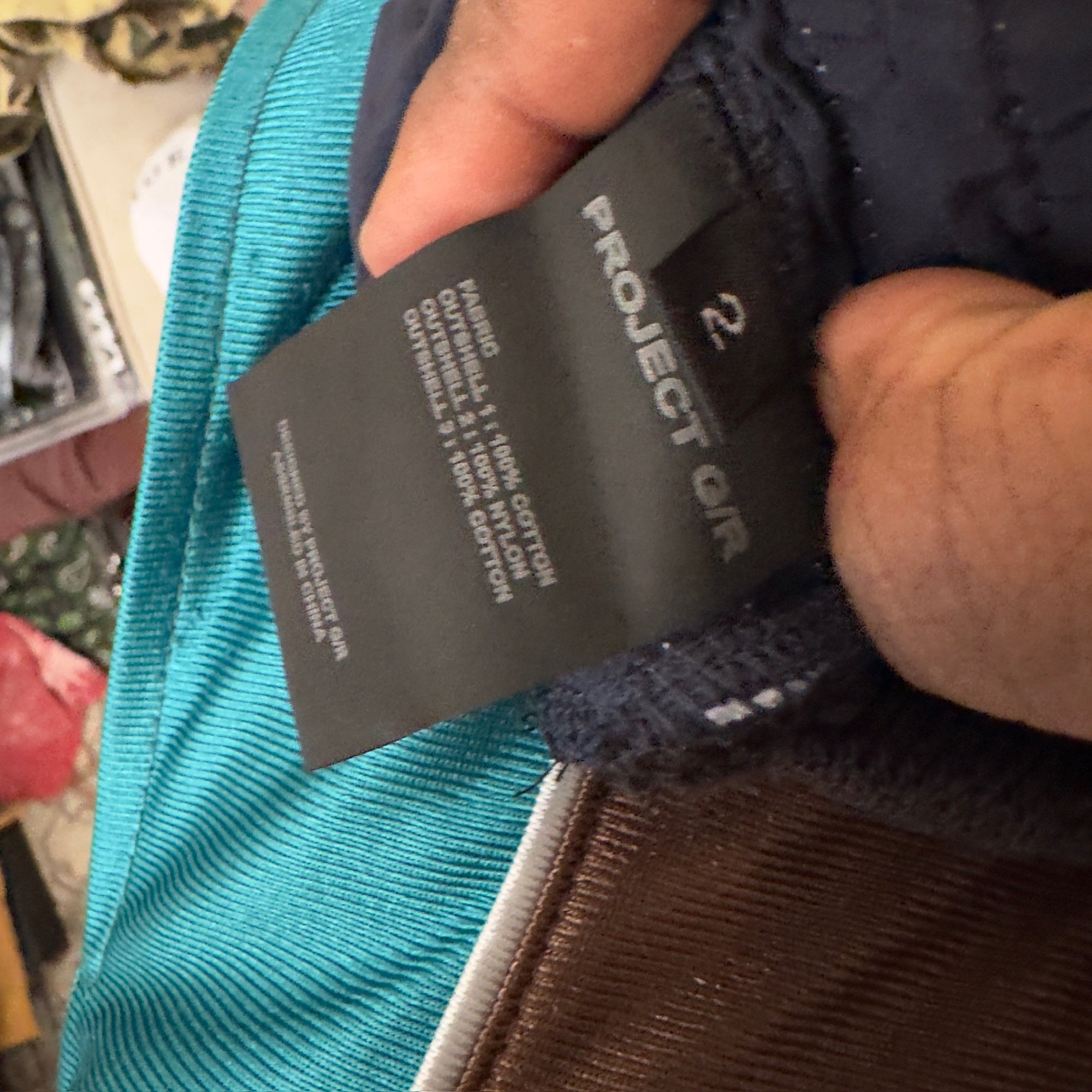 Project G/R 3 Layered Sweatpants Black