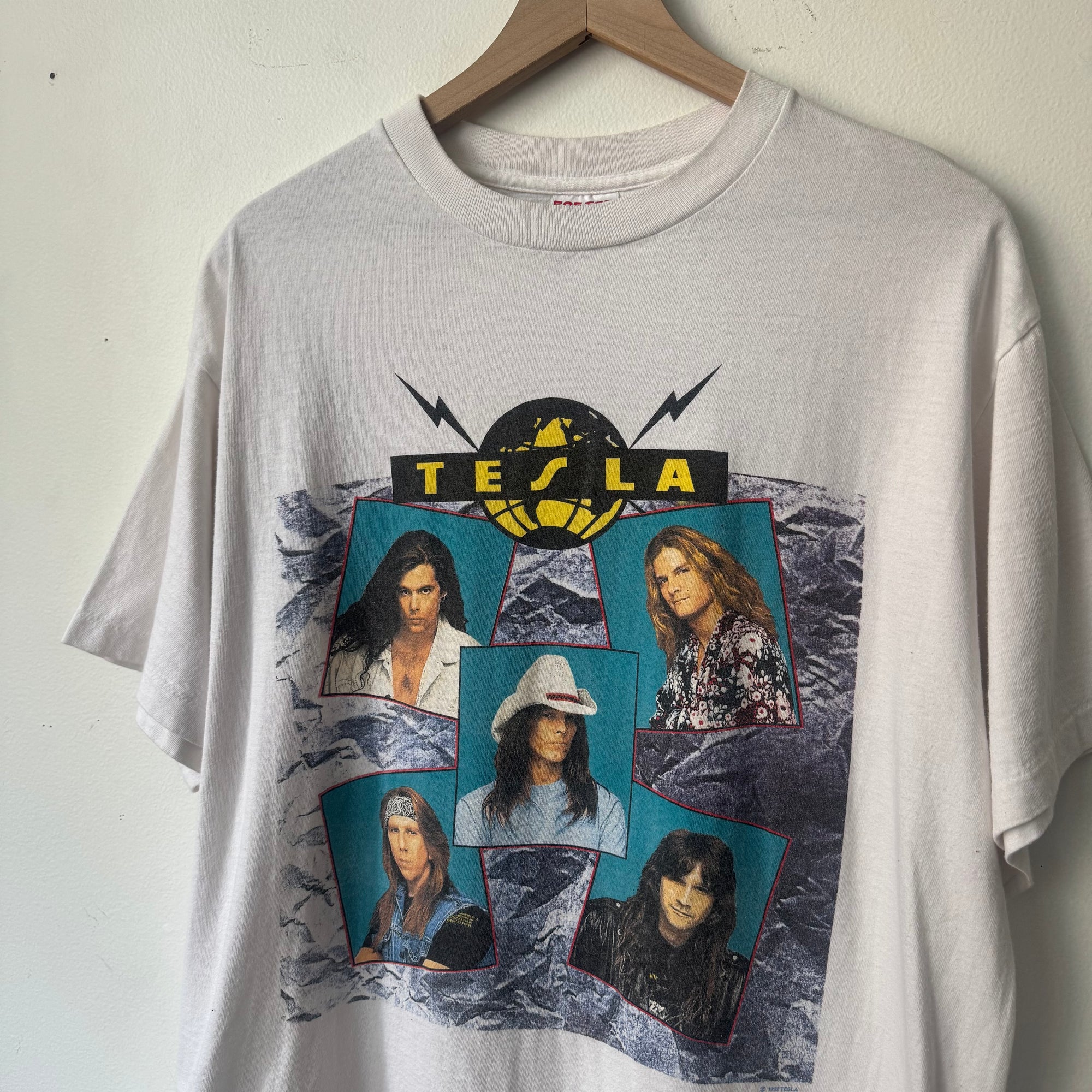 1992 Tesla Psychotic Supper Tour Shirt