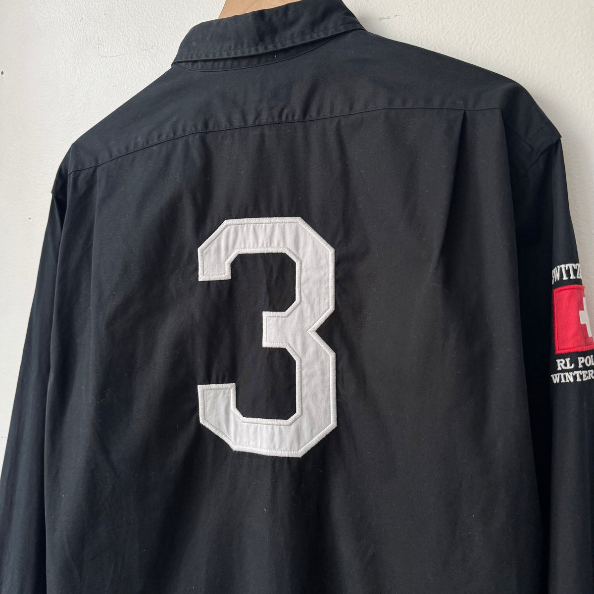 Polo Ralph Lauren Black Long-Sleeve Utility Shirt