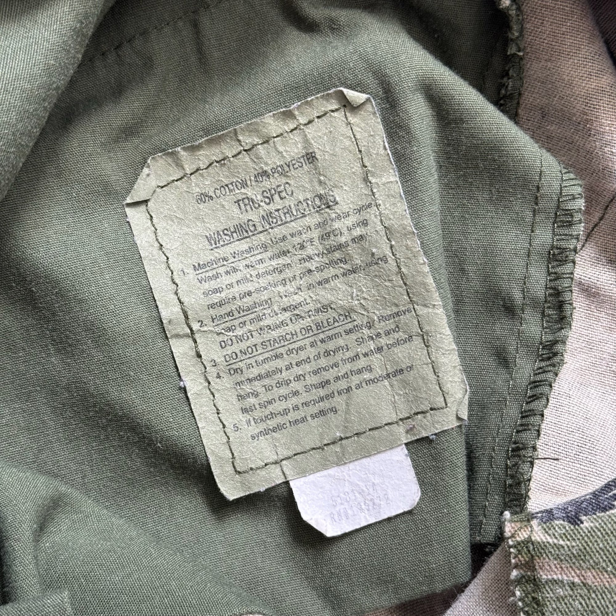 1990s Tiger Camo Military Cargo Pants