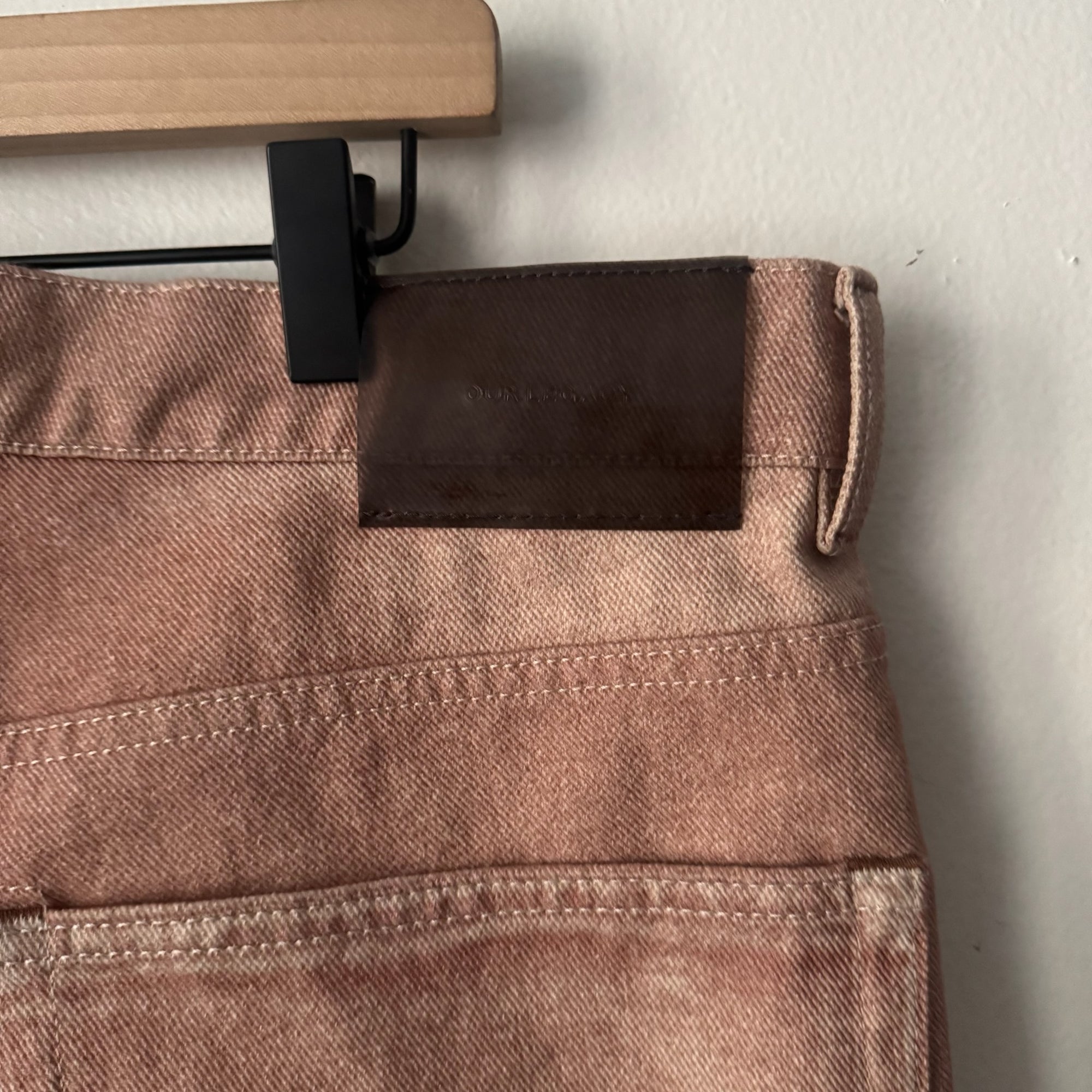 Our Legacy Pink Third Cut Jeans