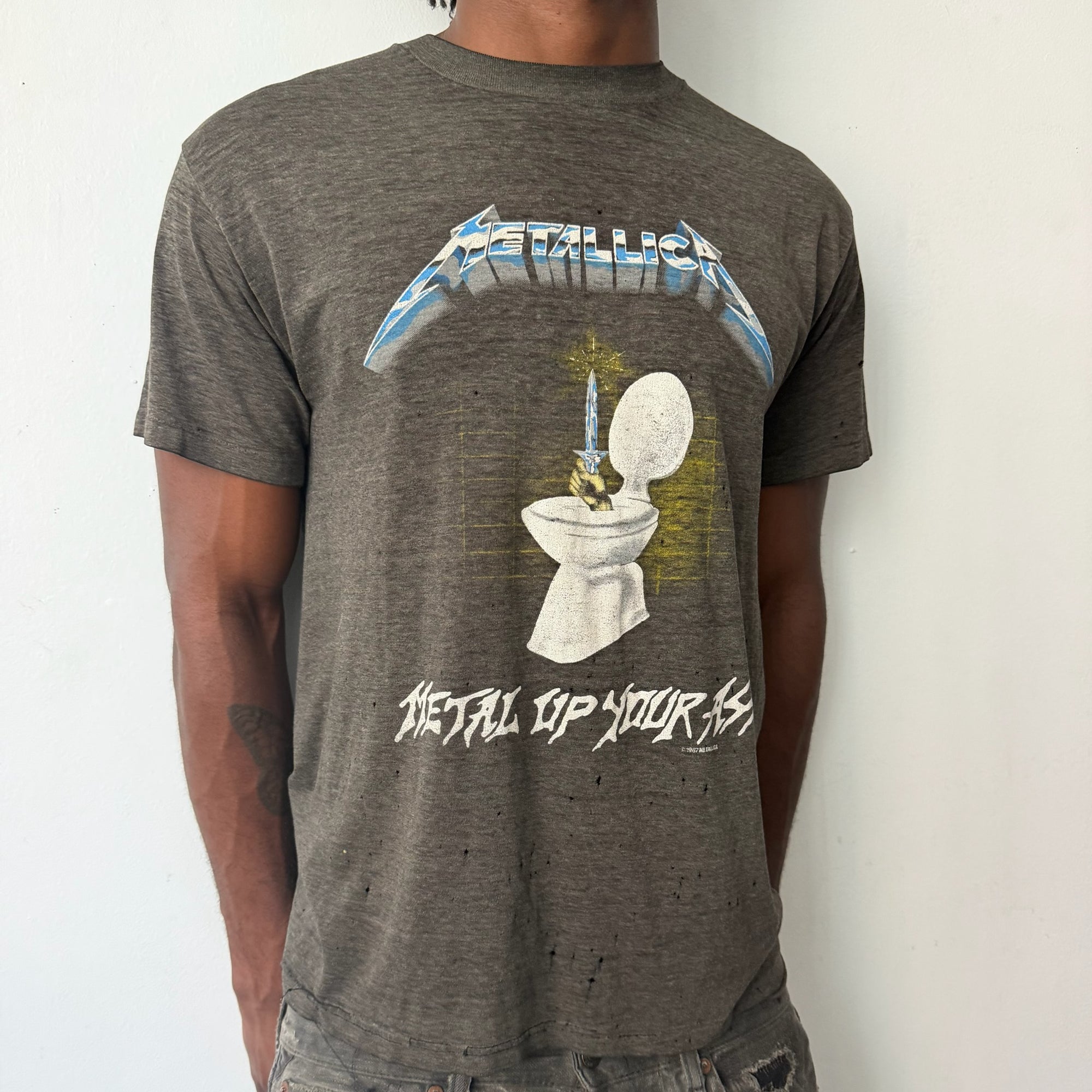 1987 Metallica Metal Up Your Ass Tee