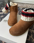 UGG x Sacai Knit Classic Mini II