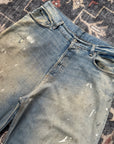 Acne Studios 2023M Paint Splatter Denim