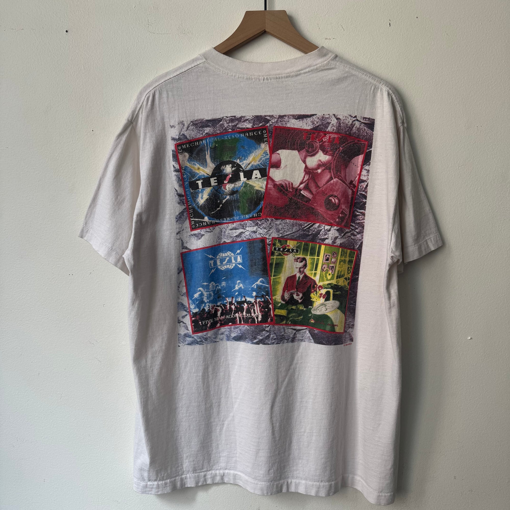 1992 Tesla Psychotic Supper Tour Shirt
