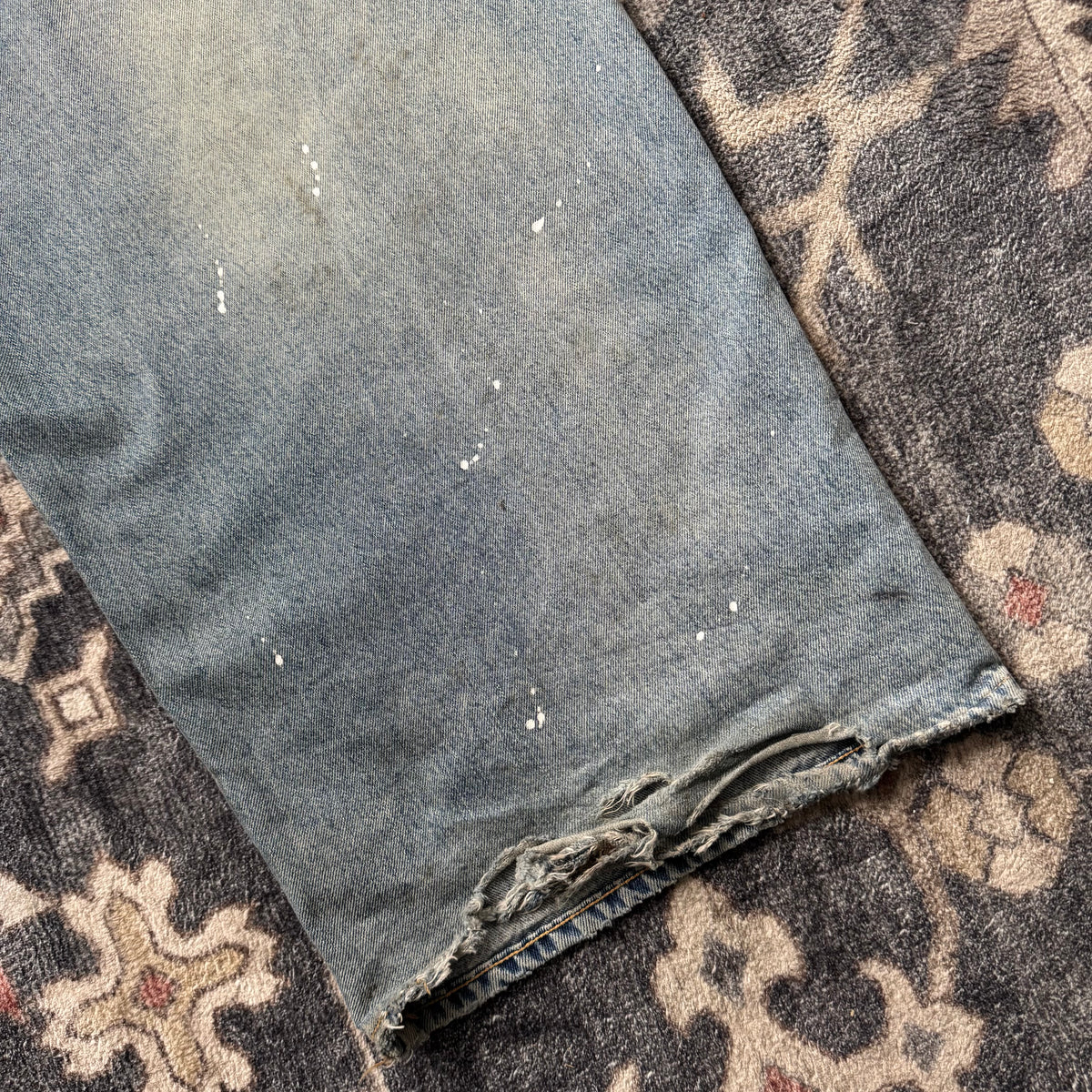 Acne Studios 2023M Paint Splatter Denim