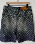 Louis Vuitton Rainbow Monogram Denim Shorts