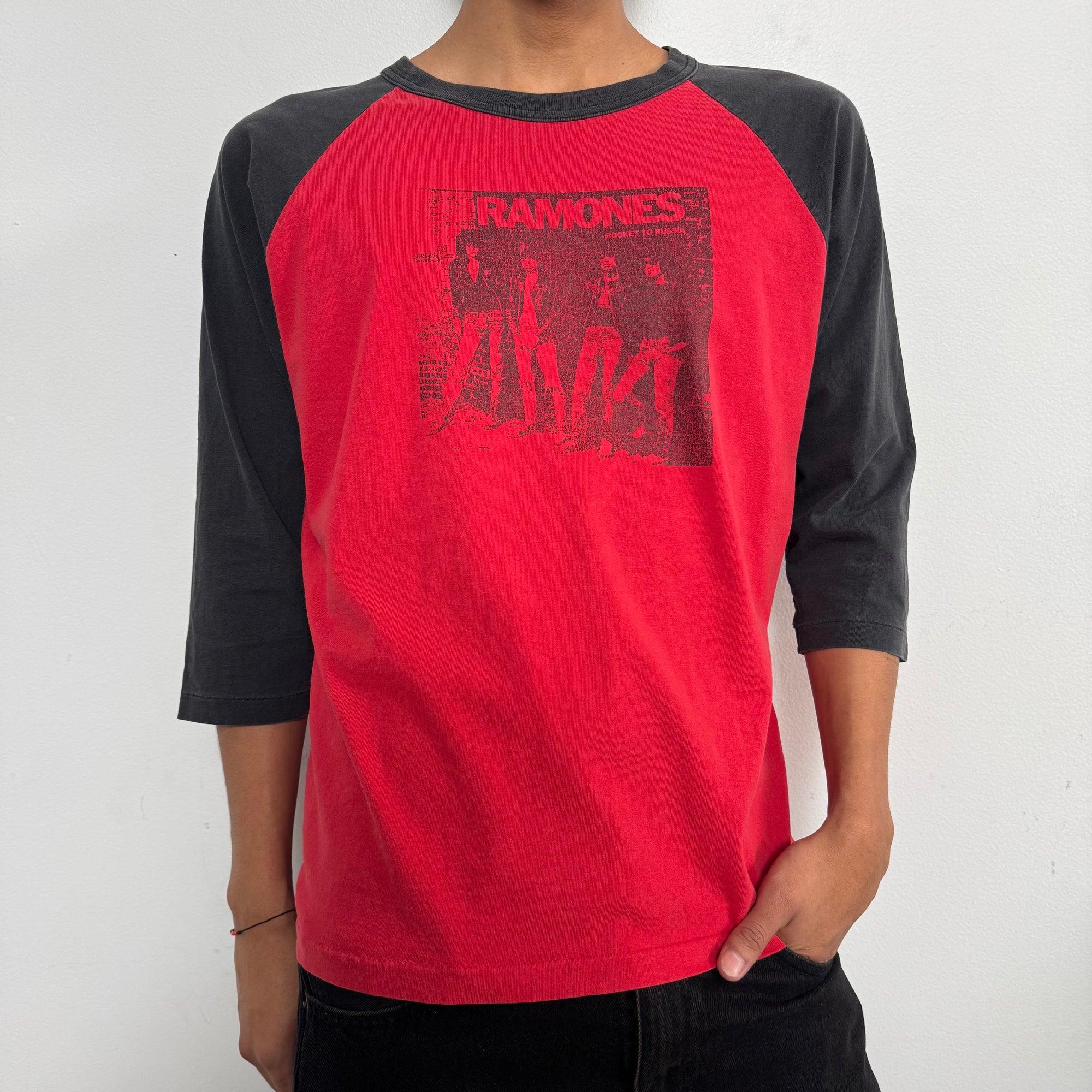 Vintage Ramones Baseball Band Tee