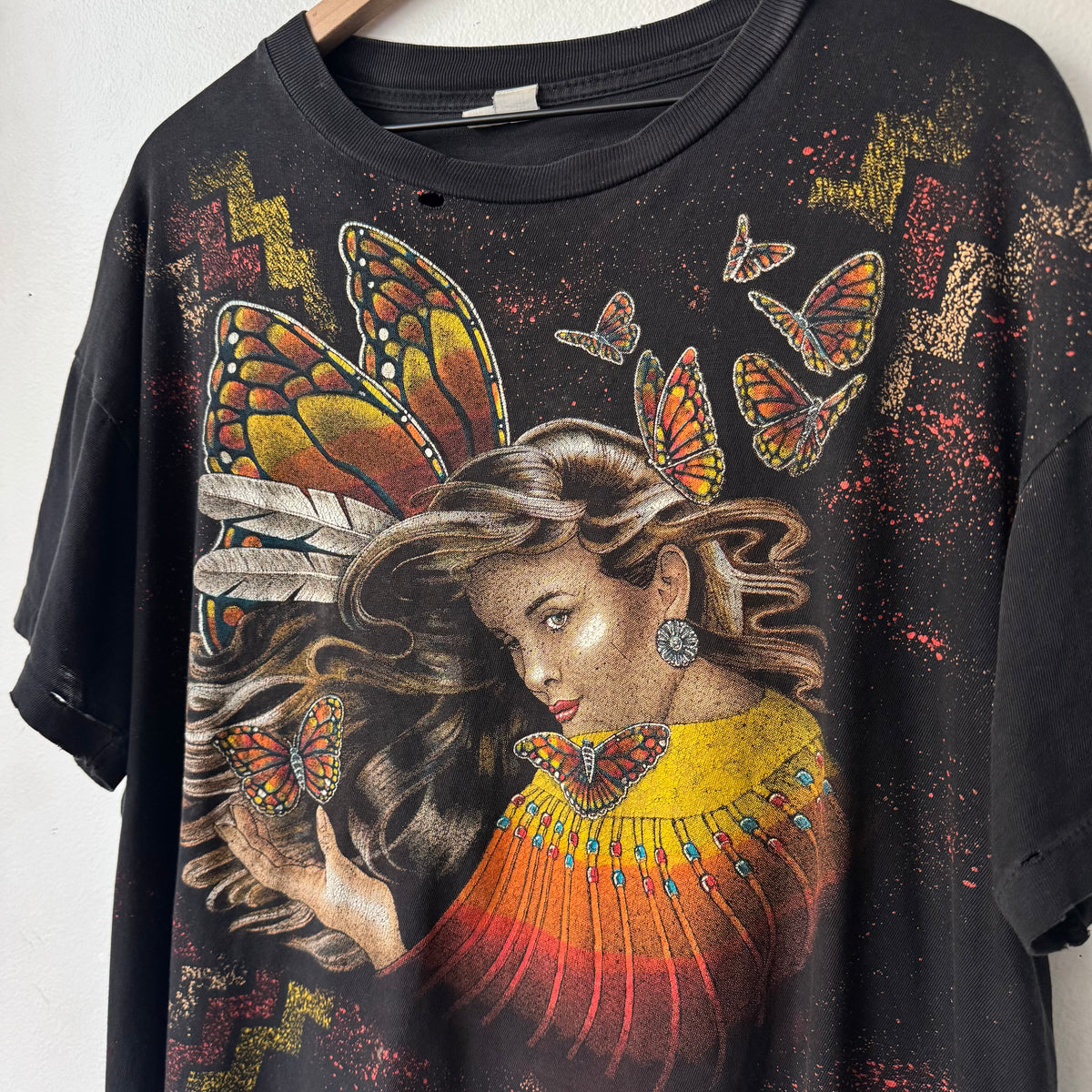 Vintage American Thunder Fairy Butterfly Shirt