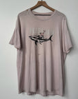Distressed Pink Pearl Jam Tee