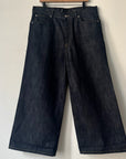 No Faith Studios Wide Leg Japanese Raw Selvedge Denim