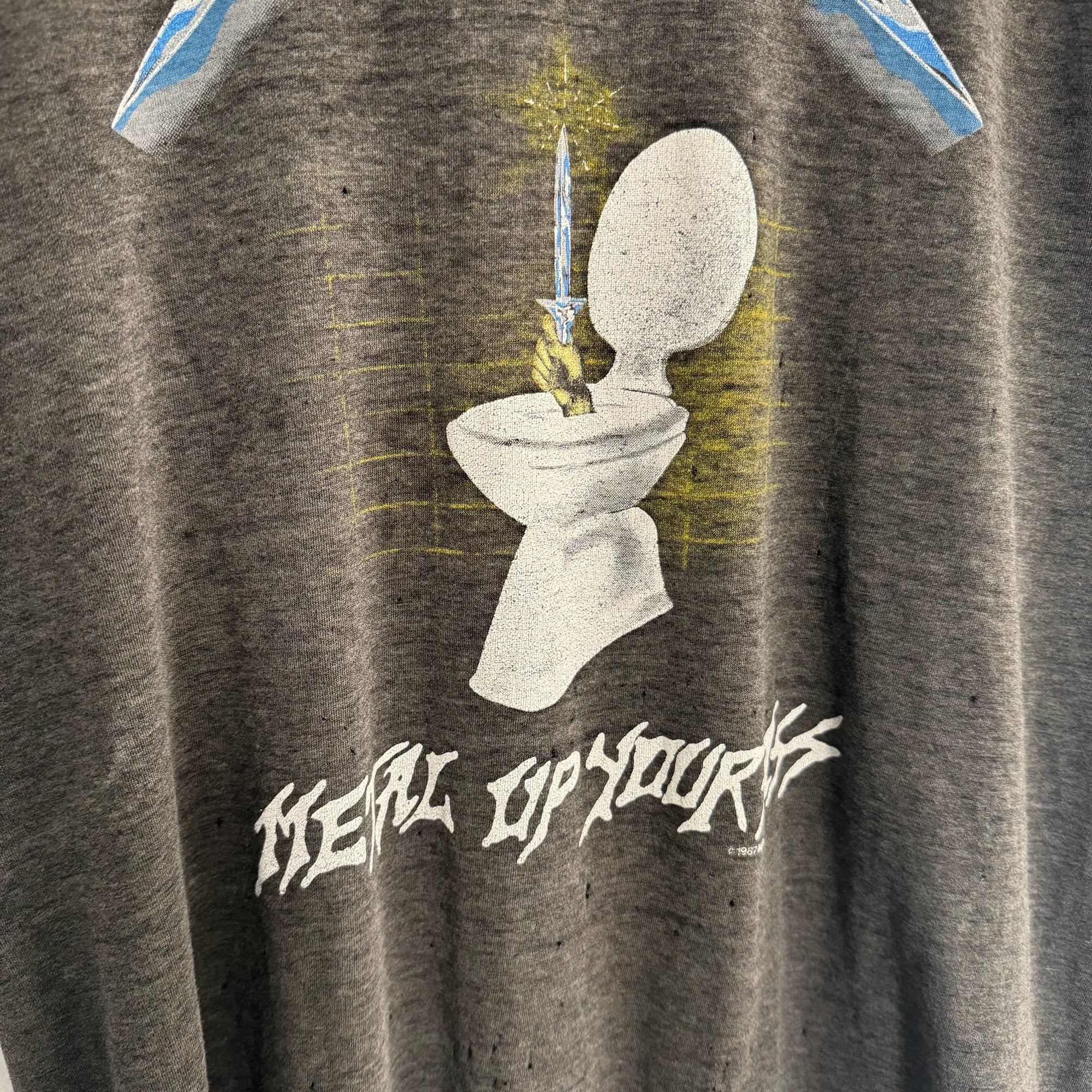 1987 Metallica Metal Up Your Ass Tee
