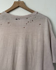 Distressed Pink Pearl Jam Tee