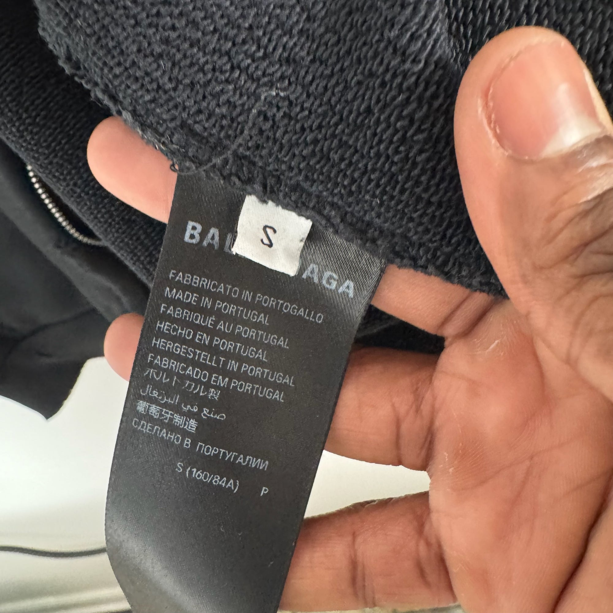 Balenciaga Burning Unity Cotton Hoodie