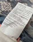 Acne Studios 2023M Paint Splatter Denim