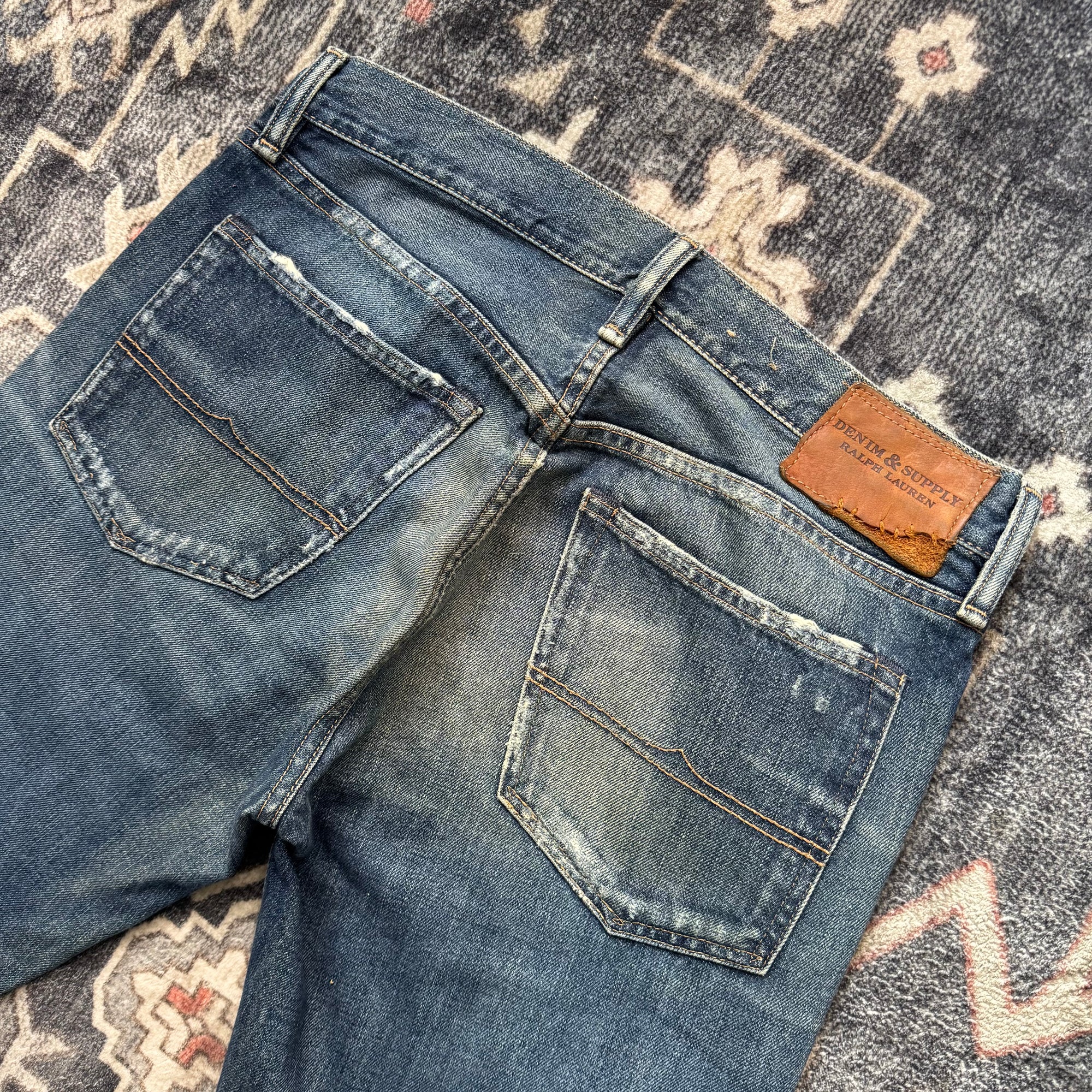 Ralph Lauren Denim &amp; Supply Straight Leg Denim