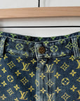 Louis Vuitton Rainbow Monogram Denim Shorts