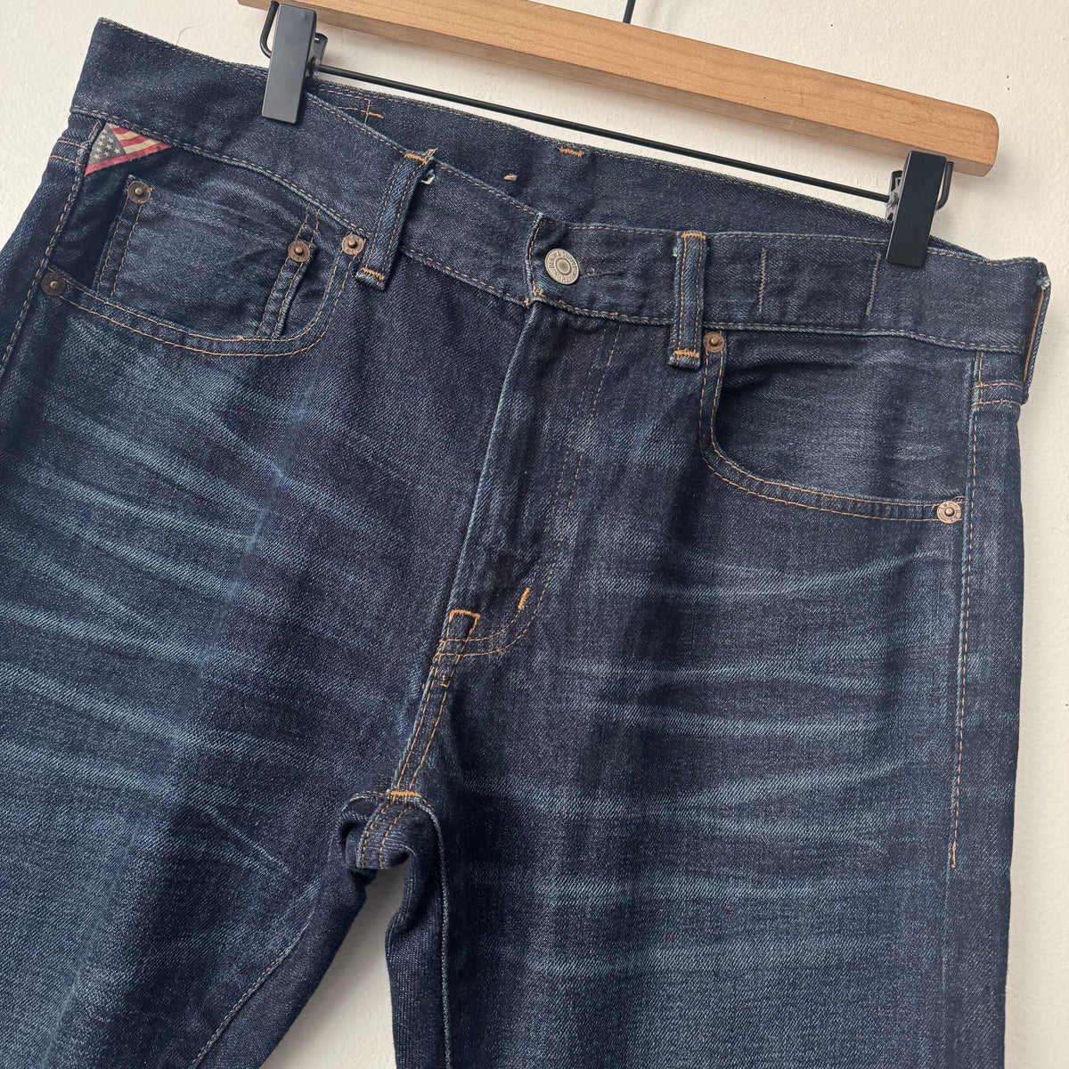 Ralph Lauren Denim &amp; Supply Slim Dark Blue Denim