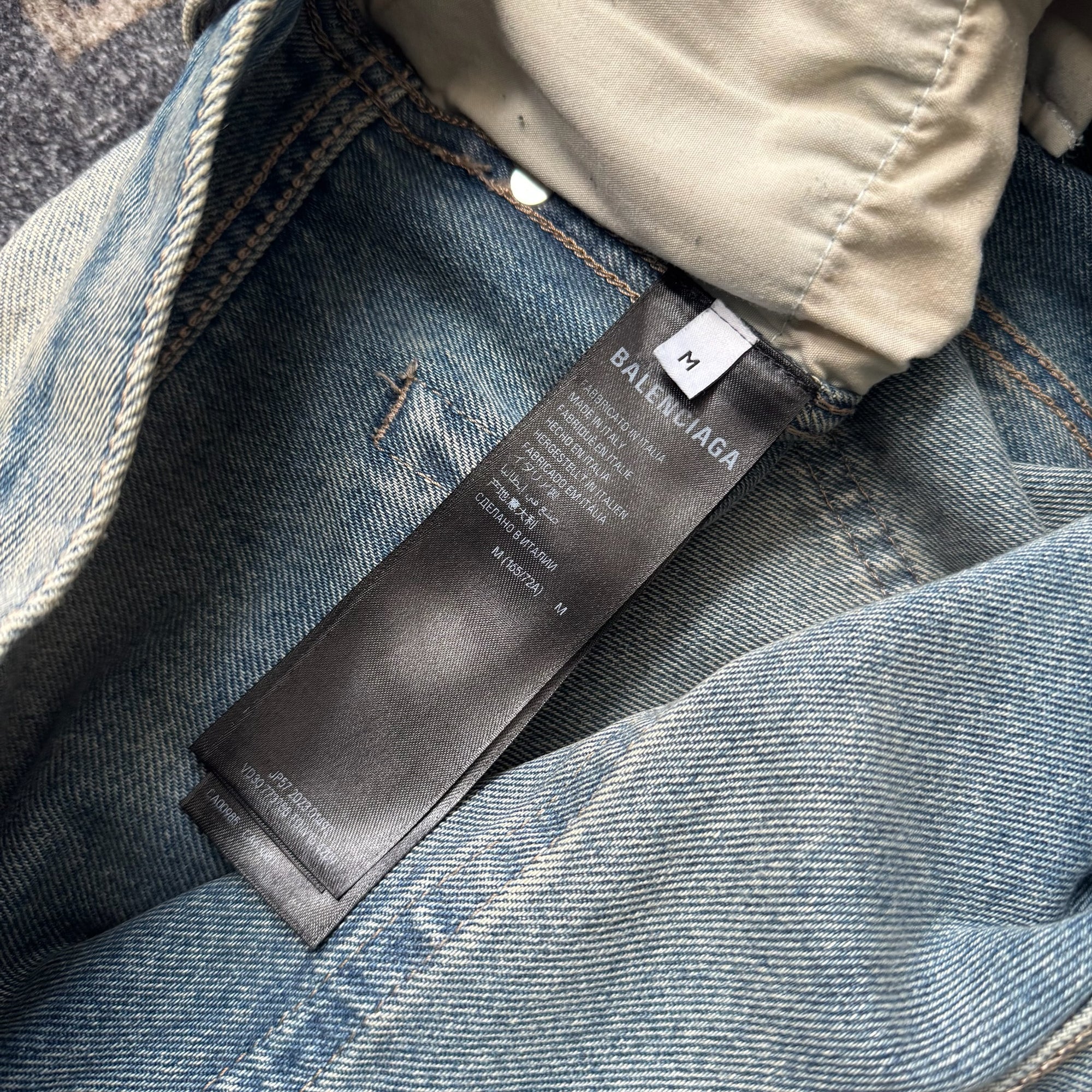 Balenciaga Inside-Out Denim