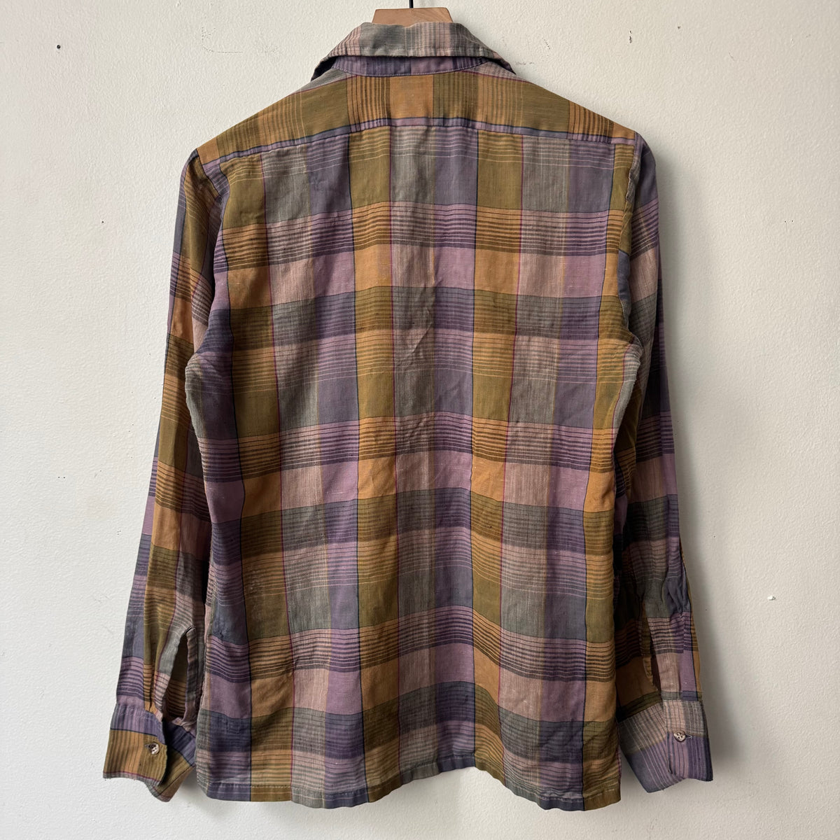 70s Charlie Brown Multicolor Flannel (Made In USA)