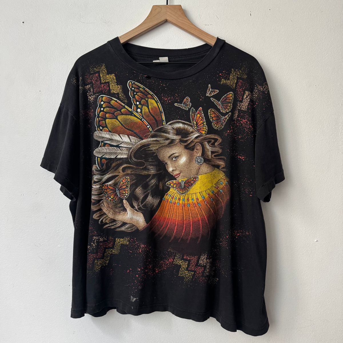 Vintage American Thunder Fairy Butterfly Shirt