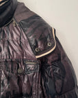 John Galliano Magazine Newspapers Puffer Jacket